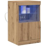  LED komoda Umjetnički hrast 41 x 37 x 67 cm Konstruirano drvo | Eponuda.ba