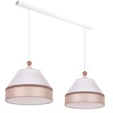  Duolla - Visilica na sajli AVIGNON 2xE27/15W/230V bela/bež | Eponuda.com