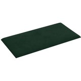 vidaXL Stenski paneli 12 kosov temno zeleni 30x15 cm žamet 0,54 m² | Shoptok.si