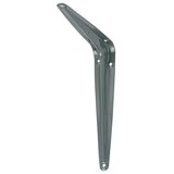 STABILIT Konzola iz jeklene pločevine (Do x Š x V: 120 x 32 x 150 mm, Nosilnost: 25 kg, Jeklo, Siva) | Shoptok.si