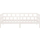  Dnevni ležaj bijeli od masivne borovine 90 x 190 cm | shoptok.hr