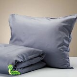  Posteljina pamučni saten siva - 140x200 | ePonuda.com
