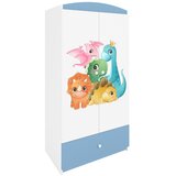  Dječji ormar - DINOSAURI - plavi | shoptok.hr