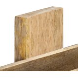  Zidni stalak za časopise 30 x 11 x 72 cm od masivnog drva manga | Eponuda.com