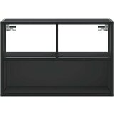 vidaXL TV ormarić crni 60x31x39,5 cm konstruirano drvo i metal | shoptok.hr