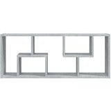vidaXL Zidna polica siva boja betona 36 x 16 x 90 cm od iverice | shoptok.hr