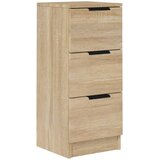  Komoda boja hrasta sonome 30 x 30 x 70 cm konstruirano drvo | shoptok.hr