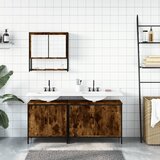  3-dijelni set kupaonskog namještaja boja hrasta drveni | shoptok.hr