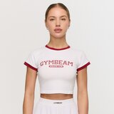 GymBeam Ženska majica Varsity White S Cene