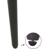  Noge za klub stolić konusnog oblika 4 kom antracit 30-31 cm čelik | shoptok.hr