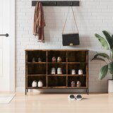 vidaXL Ormarić za cipele boja hrasta 100x35x70 cm konstruirano drvo Cijene