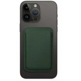  Kožni Mag Wallet magnetni novčanik tamno zelene boje | shoptok.hr