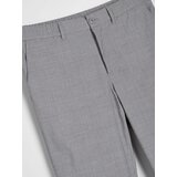 Sinsay Slim-fit chino hlače u kockicu s udjelom viskoze | shoptok.hr