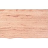  Kupaonska radna ploča svjetlosmeđa 80x50x(2-4) cm masivno drvo | shoptok.hr