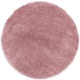 Ayyildiz Carpets Rožnata okrogla preproga ø 200 cm Fluffy – Cene