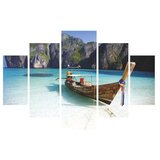 Wallity ST057 multicolor decorative mdf painting (5 pieces) | ePonuda.com
