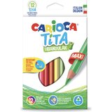  Tita Triangular Maxi Colored Pencils - 12 kosov Cene