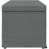  Stolica Tamno siva 101 x 41 x 40 cm Tkanina i konstruirano drvo | shoptok.hr