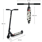 Kinderkraft skiro 2-kolesni Solis, black | Shoptok.si