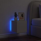  Zidni TV ormarić s LED svjetlima bijeli 30,5 x 35 x 30 cm | Eponuda.ba