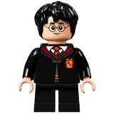 Lego Harry Potter hp281 Harry Potter - Gryffindor Robe Clasped, Sweater, Shirt and Tie, Black Short Legs cene