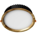  APLED - LED ugradna RONDO WOODLINE LED/18W/230V 3000K, prečnik 26 cm, masivni jasen | Eponuda.com