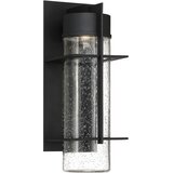 Quintiesse Quoizel Eames Vgrajena LED zunanja moderna stenska svetilka Earth Black, 3000K, IP44, (22100252) | Shoptok.si