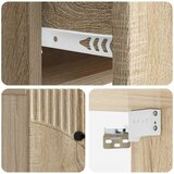  Stenski nočni omarici 2 pcs Sonoma hrast 34,5 x 33 x 20 cm, (5000209397) | Shoptok.si