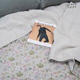 Linen Tales Laneni prošiveni prekrivač u prirodnoj boji 140x220 cm Botany 2 & Melange – | shoptok.hr