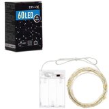 Zelux Baterijske micro LED lučke 60 LED 6m hladno bele Cene