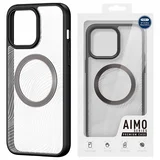 Aimo Mag – armored maska kompatibilna sa MagSafe za Apple iPhone 15 Plus crna