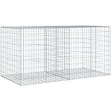  Gabionska košara s poklopcem 200x100x100 cm pocinčano željezo | shoptok.hr