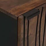  Komoda Smeđa 40 x 33 x 75 cm masivno drvo manga | Eponuda.com