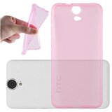 Cadorabo Case, združljiv s HTC v prozorni roza - zaščitni pokrov, narejen iz fleksibilnega silikona TPU, (20589157) | Shoptok.si