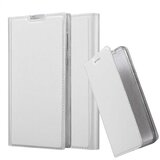 Cadorabo Ohišje, združljivo z Sony Xperia L1 v klasično srebrno - Zaščitni ovitek z magnetnim zapiranjem, stoječo funkcijo in režo za kartice, (20558506) | Shoptok.si