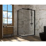 Copen Tuš kabina ATLAS PRO 100x70cm staklo 6mm mat crna | Eponuda.com