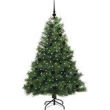 vidaXL Umjetno božićno drvce s stalakom Zelena 150 cm PE i PVC | shoptok.hr