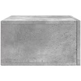 vidaXL Stenska nočna omarica betonsko siva 35x35x20 cm | Shoptok.si
