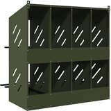  Kutija za gniježđenje za piliće s 8 odjeljka metala | Eponuda.com