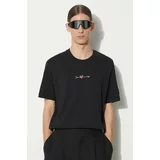 Neil Barrett Pamučna majica Slim Cupid za muškarce, boja: crna, s aplikacijom, MY70198A-Y525-495N