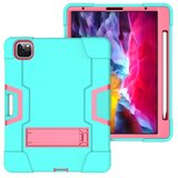 NIKCORP Ovitek za iPad Pro 12.9 Robusten s stojalom in mestom za pisalo, tridelna zaščita proti udarcem, silikon, mentol zelena, (5000139079) | Shoptok.si