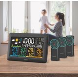Sencor Meteostanica sa LCD displejem u boji + 3 senzora 3xAA + 6xAA crna | Eponuda.com