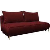 MID.YOU ZOFA S POSTELJNO FUNKCIJO, bordo tekstil | Shoptok.si