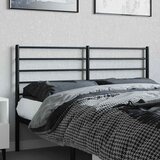  Metalno zamjensko uzglavlje crno 120 cm | shoptok.hr