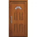 vhodna vrata iz umetne mase K001 golden oak 110 cm x 210 cm levo odpiranje