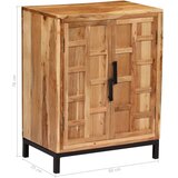  Komoda od masivnog bagremovog drva 60 x 35 x 76 cm smeđa | shoptok.hr