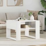  Klubska miza Bela 66 x 53 x 45 cm Konstruiran les, (5000121342) | Shoptok.si