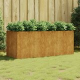 vidaXL Povišena vrtna gredica 200 x 80 x 80 cm od čelika COR-TEN Cijene