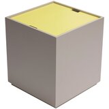 Hübsch Rumena/siva skrinja iz masivnega jesena 40x45 cm Vault – | Shoptok.si