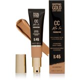 Dripping Gold CC Me In lahki tekoči puder SPF 45 odtenek Chestnut 8.5 32 ml | Shoptok.si